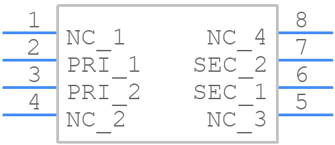 PH9496NLT - Yageo Group - PCB symbol