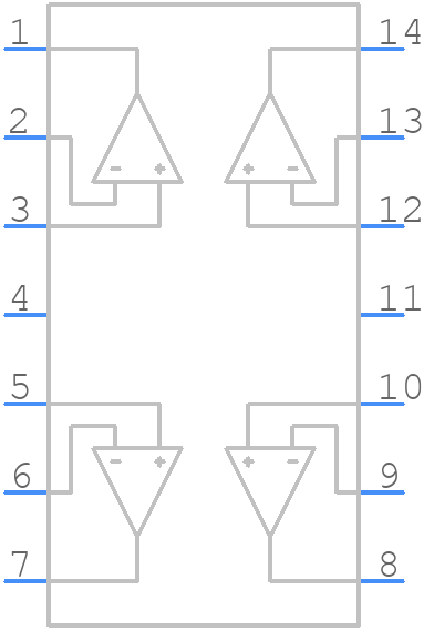 OP482GPZ - Analog Devices - PCB symbol
