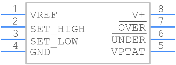 TMP01FPZ - Analog Devices - PCB symbol