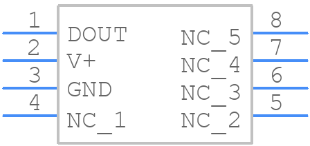 TMP04FSZ - Analog Devices - PCB symbol
