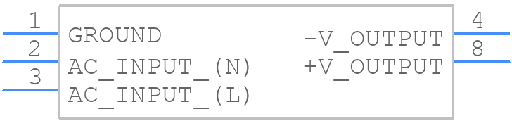 AME5-12SVZ - aimtec - PCB symbol