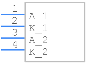 L-835/2SRDT - Kingbright - PCB symbol