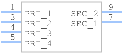 AEF25-2676 - Allied Components International - PCB symbol