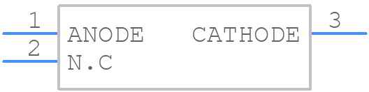BAT754.215 - Nexperia - PCB symbol