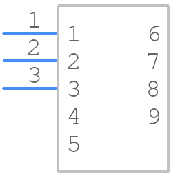 009155003101006 - Kyocera AVX - PCB symbol