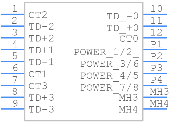 0857891020 - Molex - PCB symbol