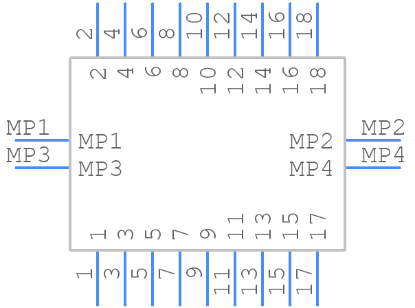 BM28B0.6-18DP/2-0.35V(51) - Hirose - PCB symbol