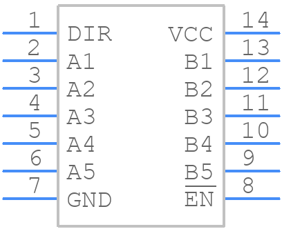 AP54RHC506ELT-R - Apogee Semiconductor - PCB symbol