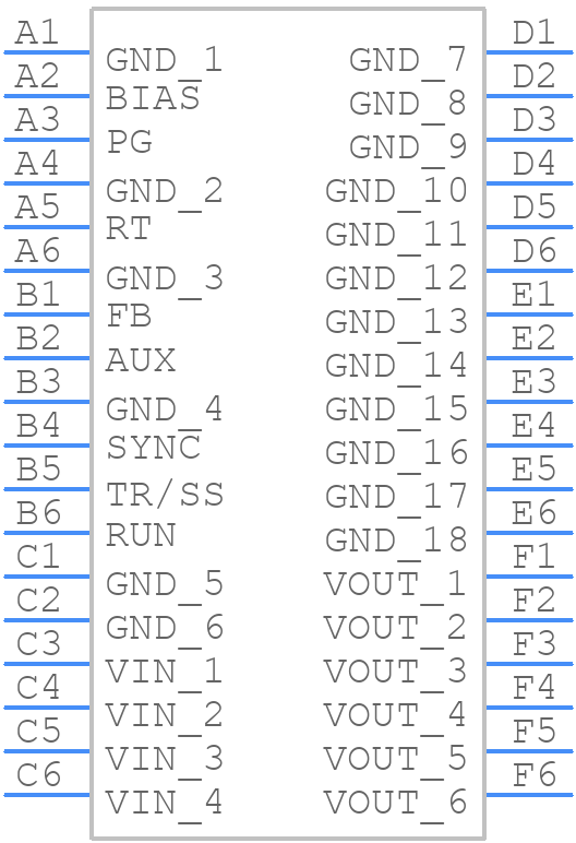 LTM8065IY#PBF - Analog Devices - PCB symbol