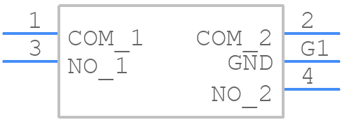 DTSGZML-61N-V-T/R - Diptronics - PCB symbol