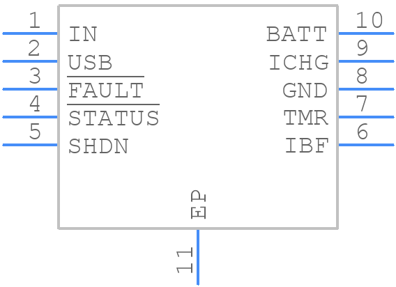 MP2608DQ-LF-P - Monolithic Power Systems (MPS) - PCB symbol