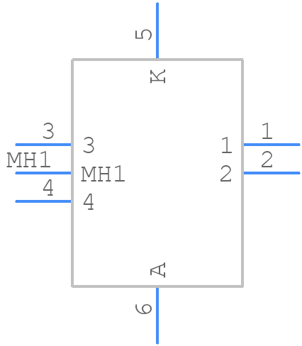 TL1220R3NNBR-HALO - E-Switch - PCB symbol