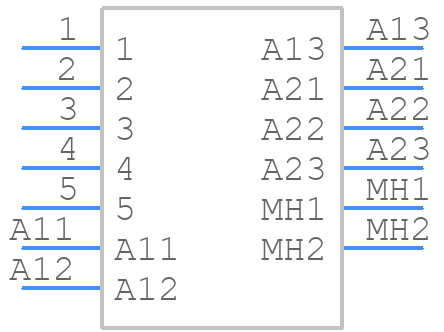 XHY-05-1434 - Signal-Construct - PCB symbol
