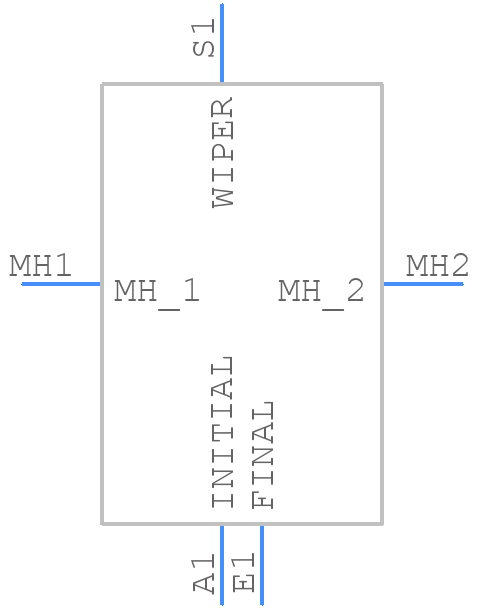 PSC10RV60-104A0505-PM - PIHER - PCB symbol