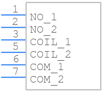 101-2-A-5/2D - Pickering - PCB symbol