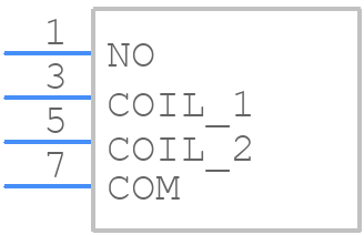 101-1-A-5/17D - Pickering - PCB symbol