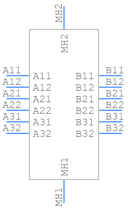 1-2326092-2 - TE Connectivity - PCB symbol