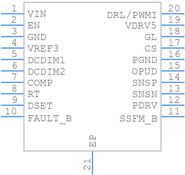 BD18353EFV-ME2 - ROHM Semiconductor - PCB symbol