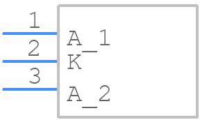 STTH40P03SW - STMicroelectronics - PCB symbol