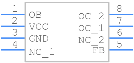 DK1203 - Linkage - PCB symbol