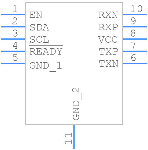 LTC4310CDD-2#PBF - Analog Devices - PCB symbol