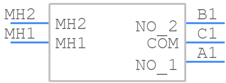 11CEM20F121A - CTS - PCB symbol