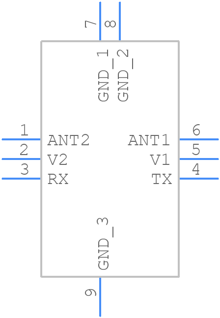 SKYA21070 - Skyworks - PCB symbol