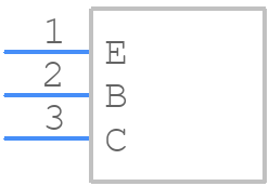 2N4401TA - onsemi - PCB symbol