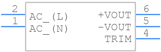 TPP 65-112E-D - Traco Power - PCB symbol