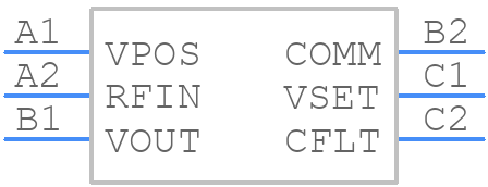 AD8312ACBZ-P7 - Analog Devices - PCB symbol