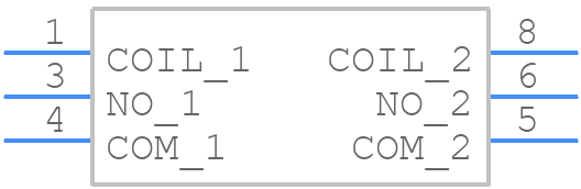 G2RG-2A4 DC5 - OMRON Electronics - PCB symbol