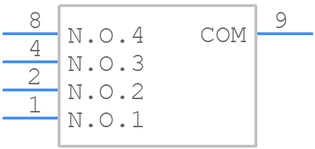 A6RS-161RS - OMRON Electronics - PCB symbol