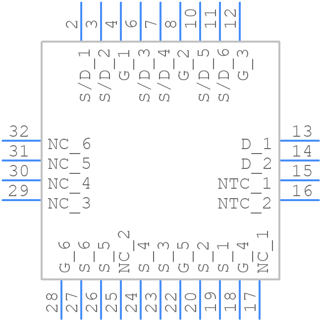 MSCSM120TAM31CT3AG - Microchip - PCB symbol
