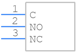 ZMCHF7T23T - C & K COMPONENTS - PCB symbol