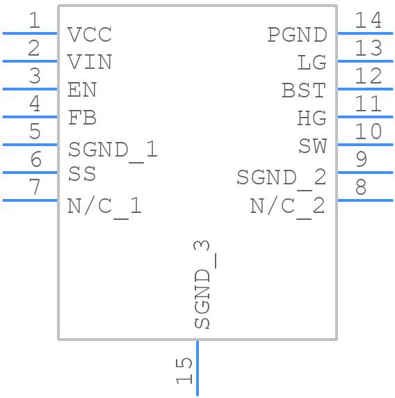 LM3152MH-3.3/NOPB"> - Texas Instruments - PCB symbol