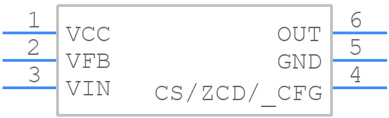 IW2206-10 - Renesas Electronics - PCB symbol