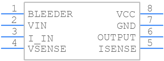 iW3600-01 - Renesas Electronics - PCB symbol