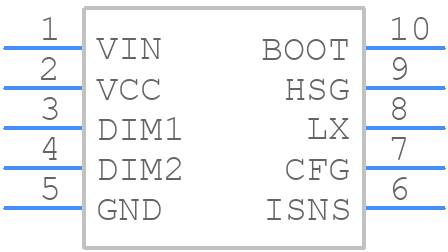 iW380-30 - Renesas Electronics - PCB symbol