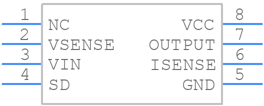 iW1691-04 - Renesas Electronics - PCB symbol