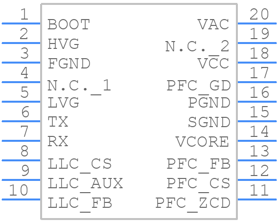 STNRG011ATR - STMicroelectronics - PCB symbol