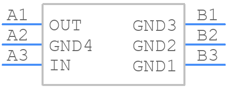 MLPF-NRG-01D3 - STMicroelectronics - PCB symbol