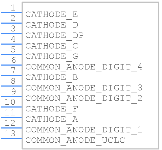 LTC 46454G - Lite-On - PCB symbol
