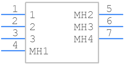 SK12F17G7 - C & K COMPONENTS - PCB symbol