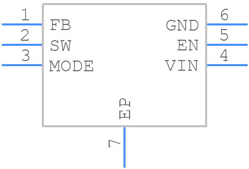 FAN5361UMP15X - onsemi - PCB symbol