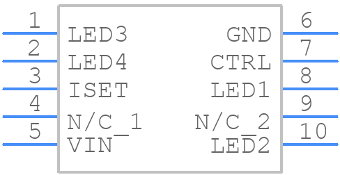 FAN5624UMPX - onsemi - PCB symbol