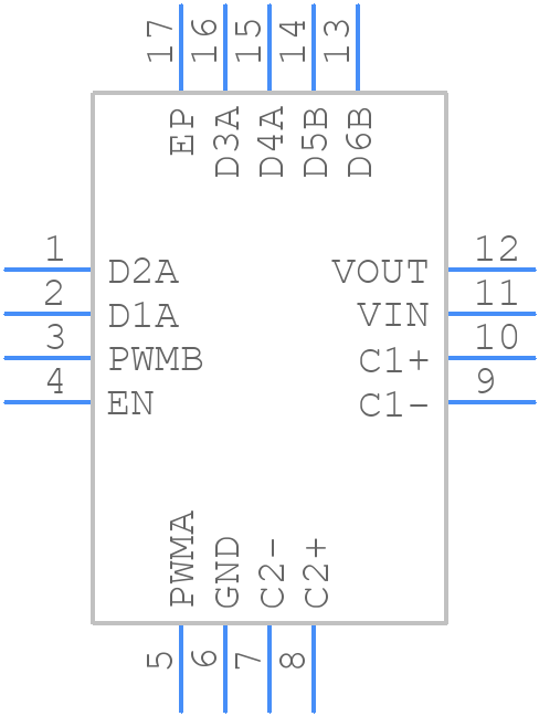 FAN5701UMP15X - onsemi - PCB symbol