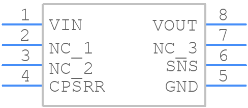 MIC5281-5.0YMM-TR - Microchip - PCB symbol