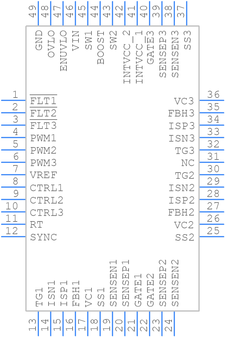 LT3797ELXE#PBF - Analog Devices - PCB symbol