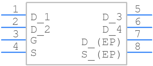 FDMA530PZ - onsemi - PCB symbol