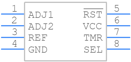 LTC2909ITS8-5#TRPBF - Analog Devices - PCB symbol